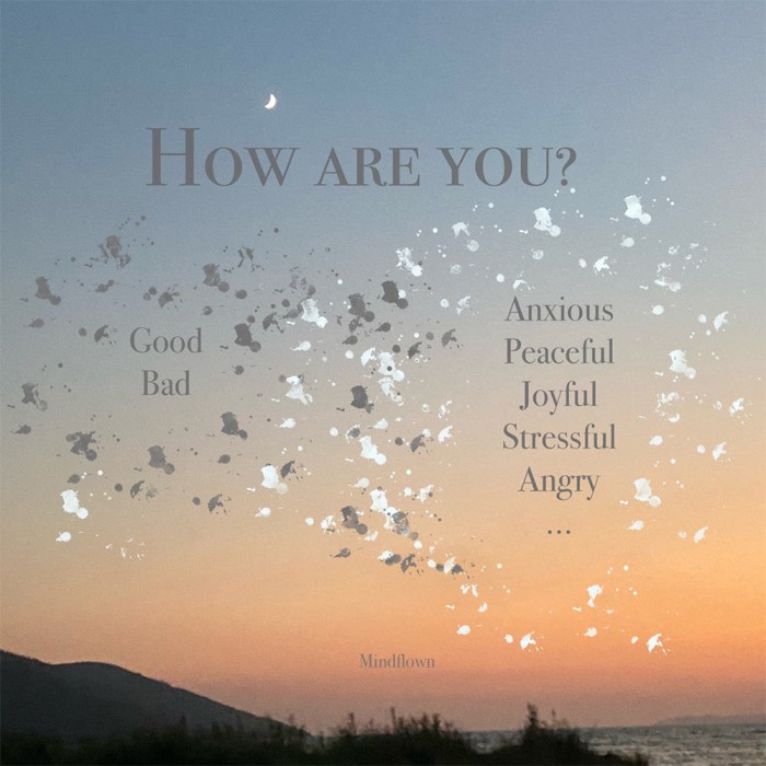HOW ARE YOU/ HOW IS IT GOING FOR YOU?