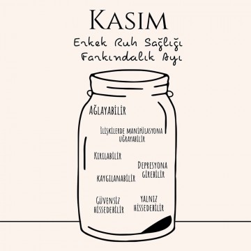 KASIM/ Erkekler için Ruh Sağlığı Farkındalık Ayı